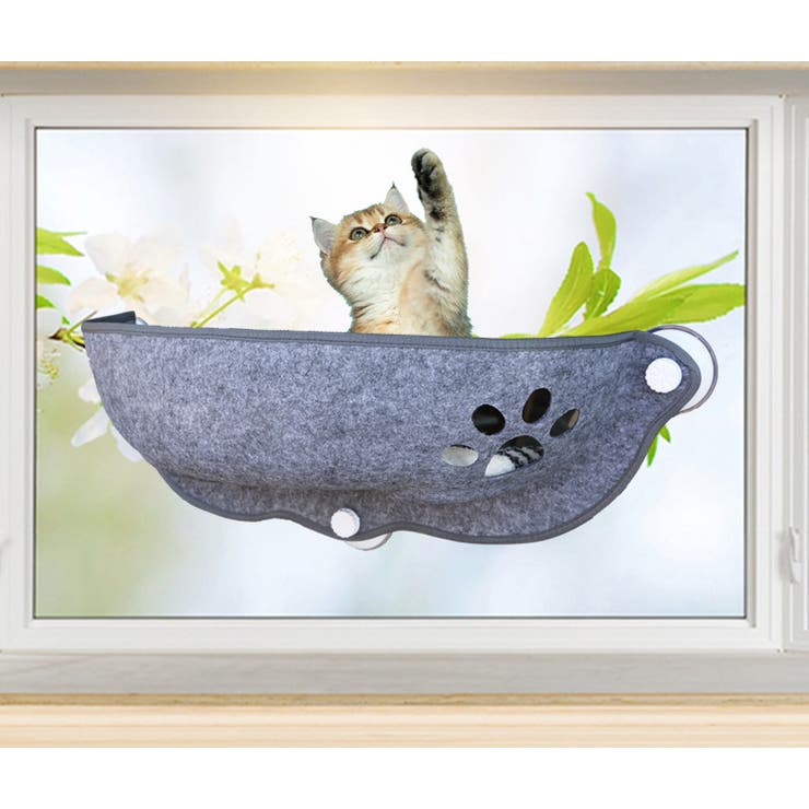 猫用ハンモック 吸盤式 ペット用 | PlusNao | 詳細画像2 