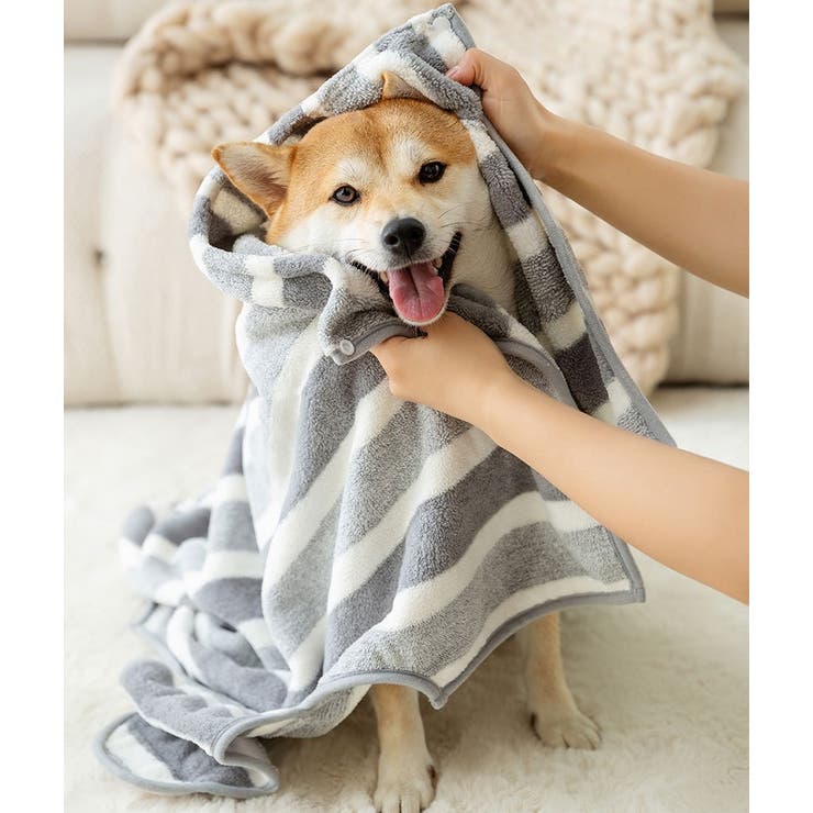 ペット用タオル バスタオル 犬用 | PlusNao | 詳細画像3 