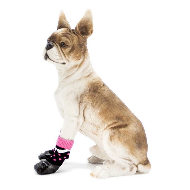 犬用ソックスシューズ 犬用靴 底部ラバー素材 | PlusNao | 詳細画像2 