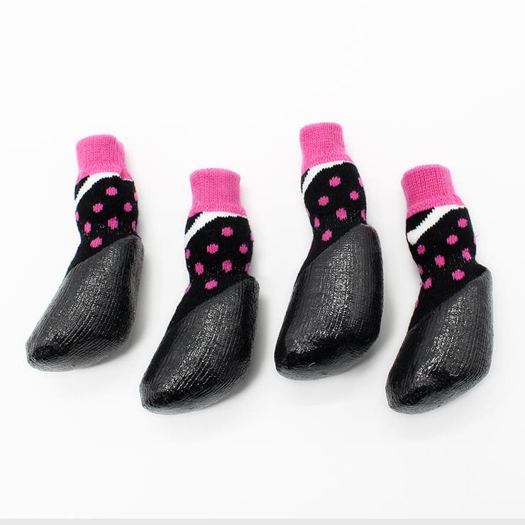 犬用ソックスシューズ 犬用靴 底部ラバー素材 | PlusNao | 詳細画像7 