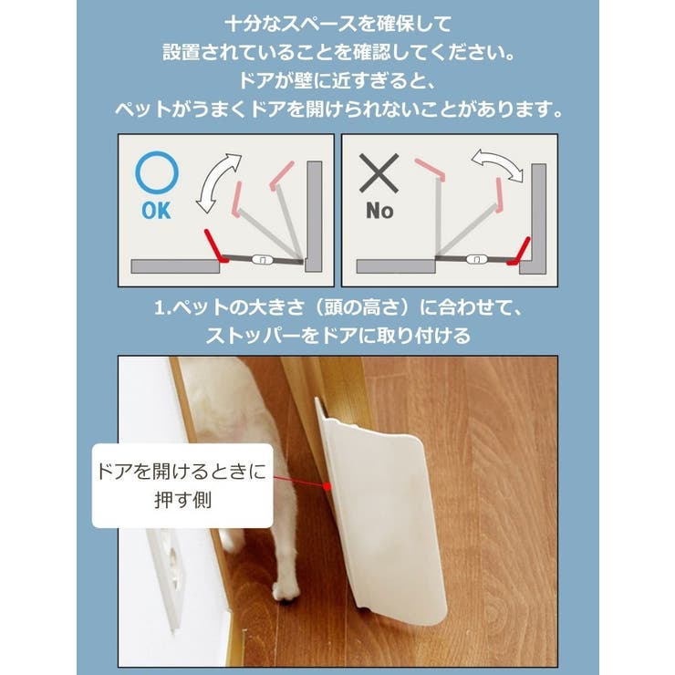 ペットドア ペット用 猫ドア | PlusNao | 詳細画像7 