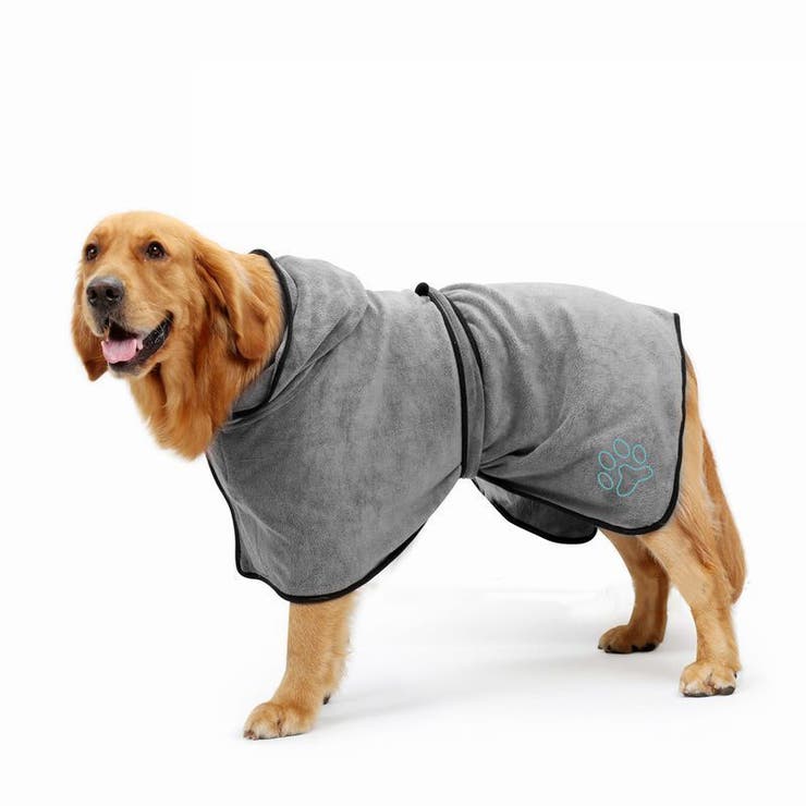 ペット用バスローブ バスタオル 犬用 | PlusNao | 詳細画像2 
