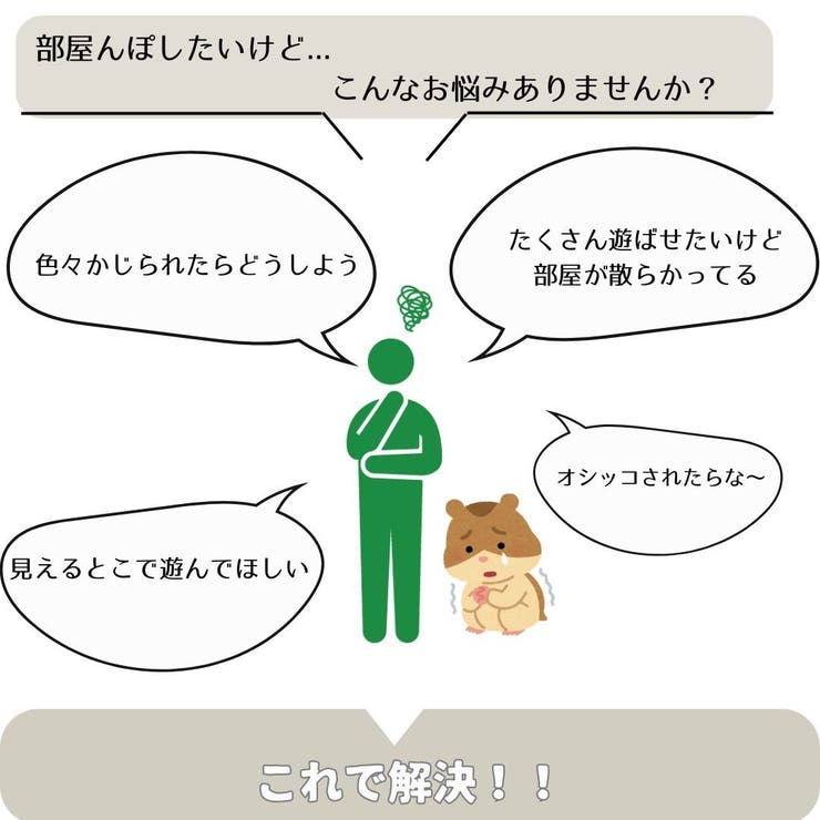 ペットサークル 小動物 ハムスター | PlusNao | 詳細画像2 