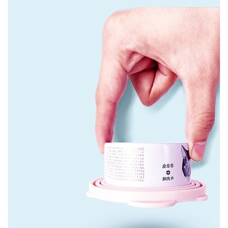 ペット用缶詰保存フタ スプーン付き 2点セット | PlusNao | 詳細画像4 