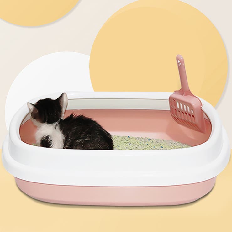 猫用トイレ 本体 スコップ付き | PlusNao | 詳細画像3 