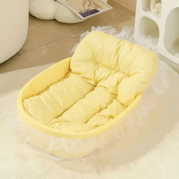 ペット用ベッド クッション付き 猫用ベッド | PlusNao | 詳細画像7 