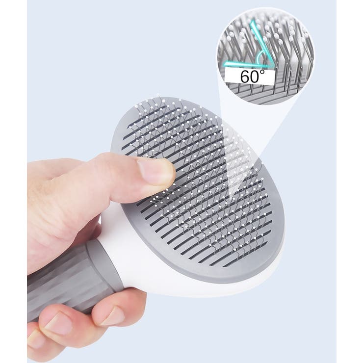 スリッカーブラシ ピンブラシ ペット用 | PlusNao | 詳細画像3 