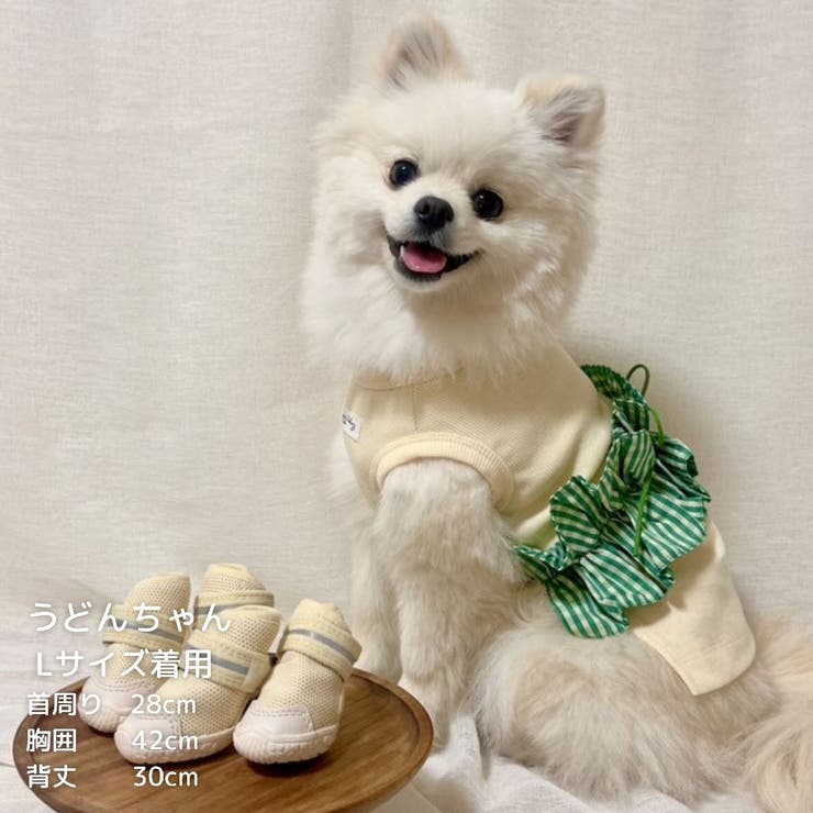 【ギンガムリボンタンクトップ】犬 服 犬服 | PlusNao | 詳細画像18 