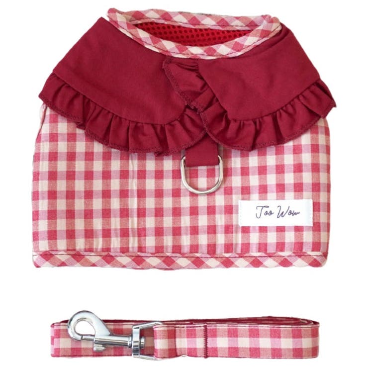 【ギンガムチェックハーネス&リード】ハーネス リード 2点セット | PlusNao | 詳細画像24 
