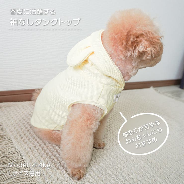 【くま耳フードタンクトップ】S M L | PlusNao | 詳細画像6 