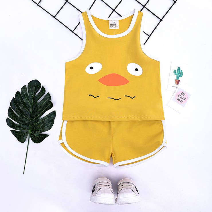 子供用セットアップ 上下2点セット タンクトップ | PlusNao | 詳細画像4 