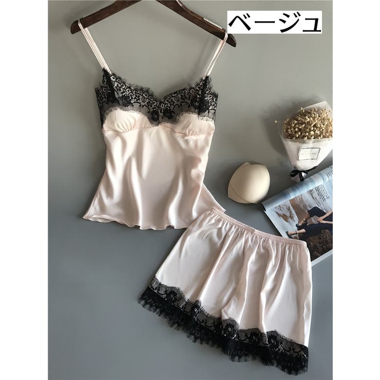 キャミソール ショーツ セットアップ | PlusNao | 詳細画像4 