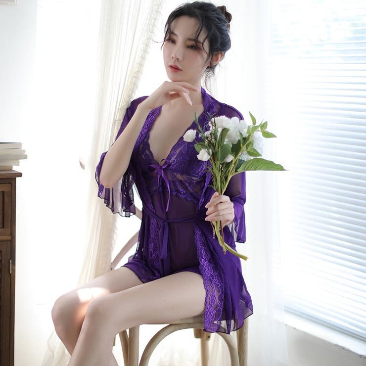 ナイトガウン スリップ 2点セット | PlusNao | 詳細画像6 