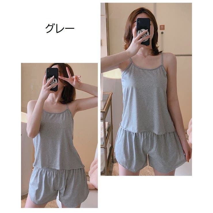 キャミソール ショートパンツ 上下セット | PlusNao | 詳細画像12 