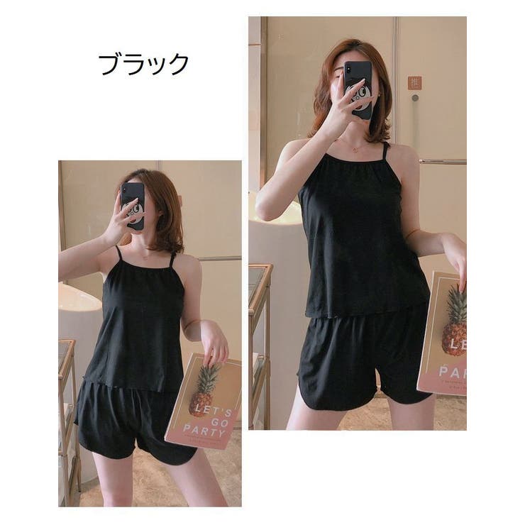 キャミソール ショートパンツ 上下セット | PlusNao | 詳細画像15 