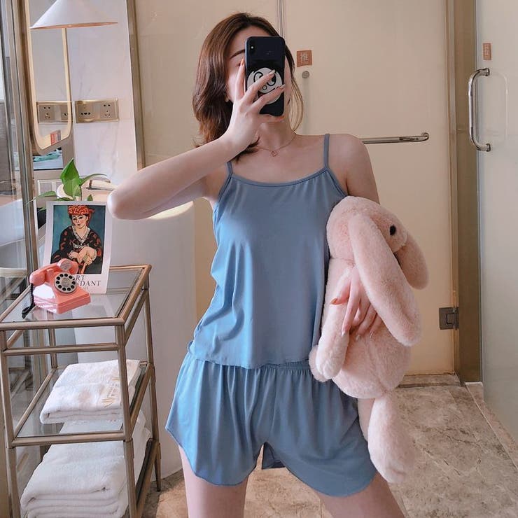 キャミソール ショートパンツ 上下セット | PlusNao | 詳細画像6 