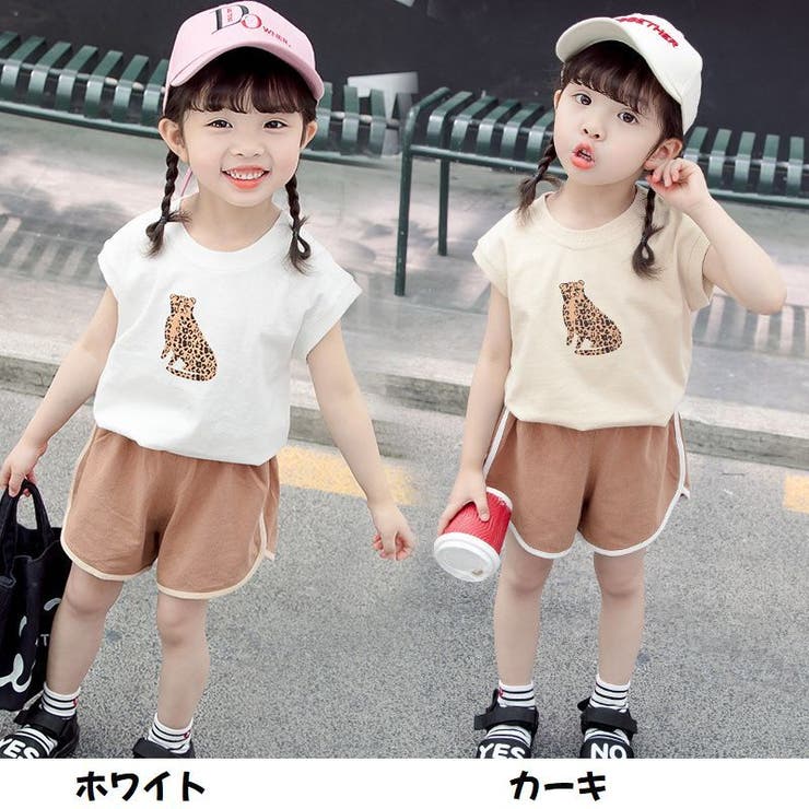 セットアップ ノースリーブ ショートパンツ[品番：FQ000119874