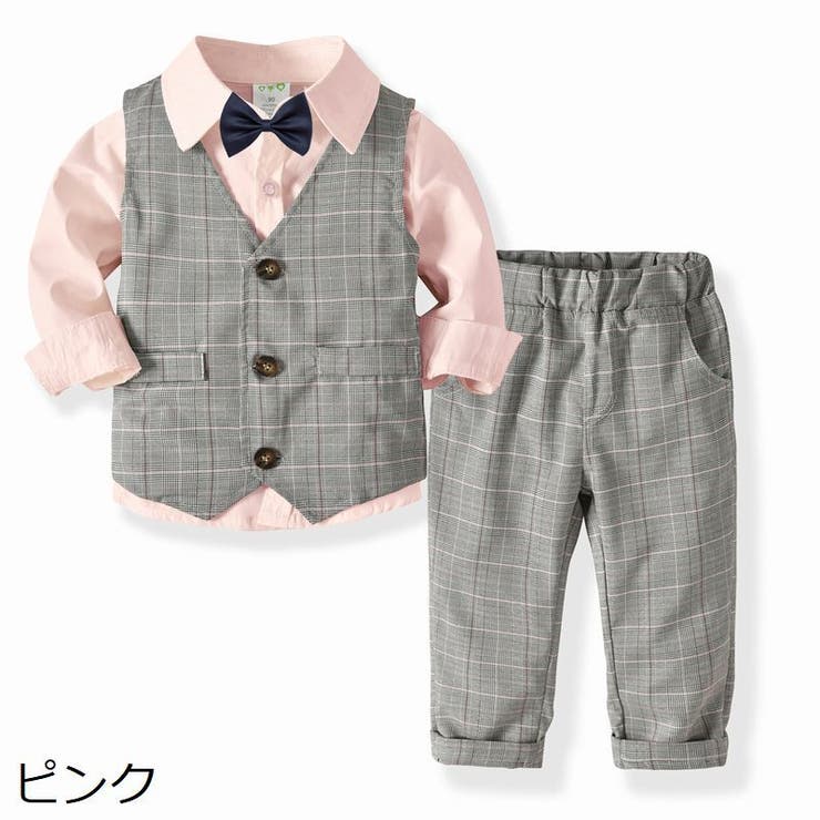 子供服 スーツ 上下4点セット | PlusNao | 詳細画像2 