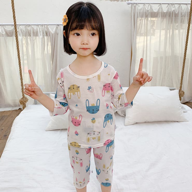 パジャマ 子供用 キッズ[品番：FQ000132863]｜PlusNao