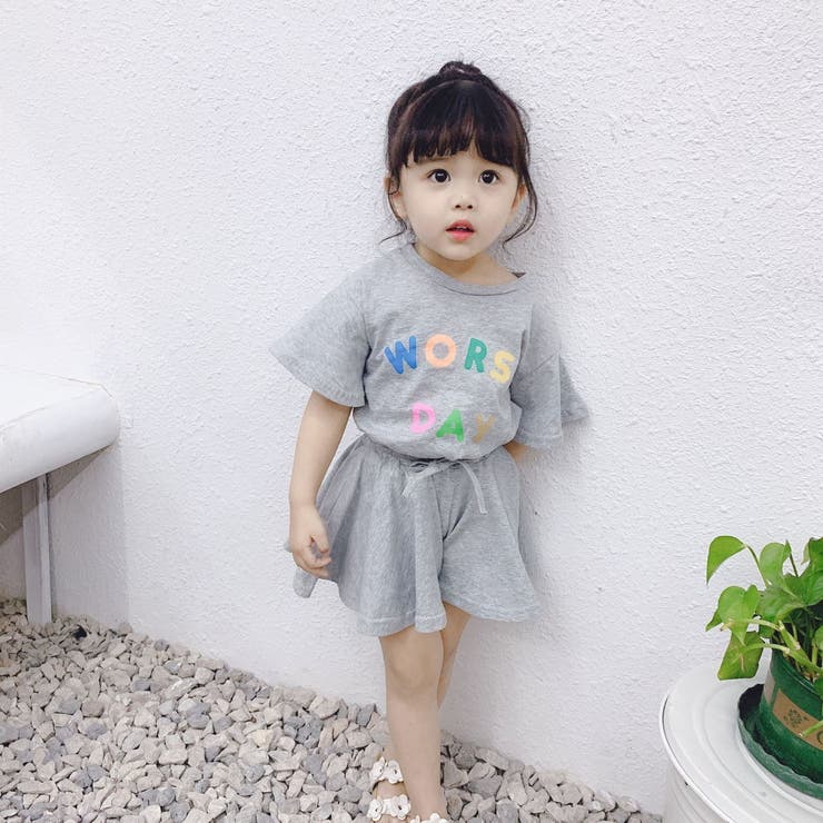 上下セット 2点セット 半袖Tシャツ[品番：FQ000111005]｜PlusNao