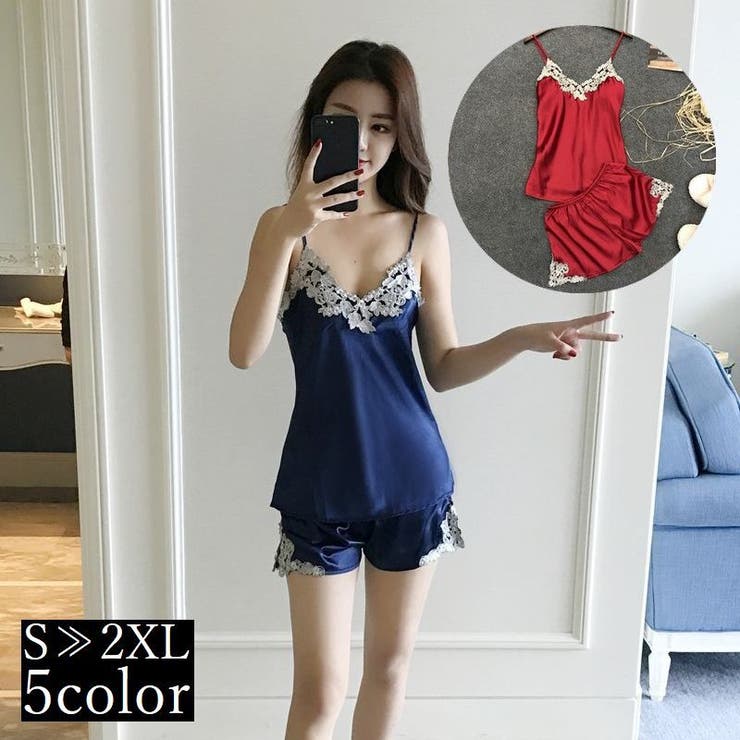 上下セット キャミソール ショーツ | PlusNao | 詳細画像1 