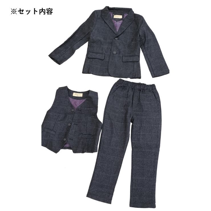 スーツ 3点セット キッズ | PlusNao | 詳細画像12 