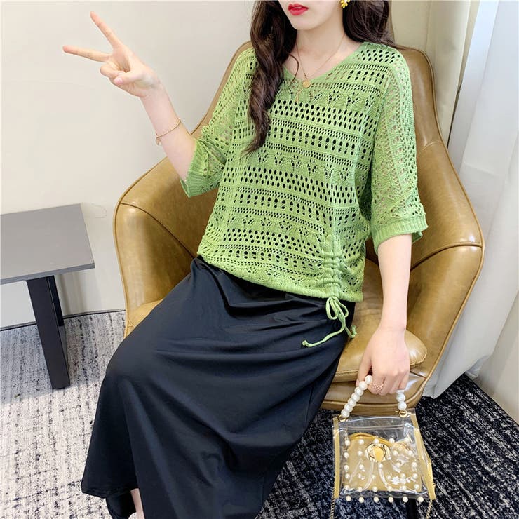 ワンピース サマーニット 2点セット | PlusNao | 詳細画像2 