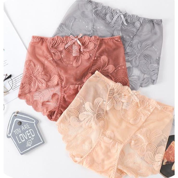 ボックスショーツ 総レース レディース | PlusNao | 詳細画像3 