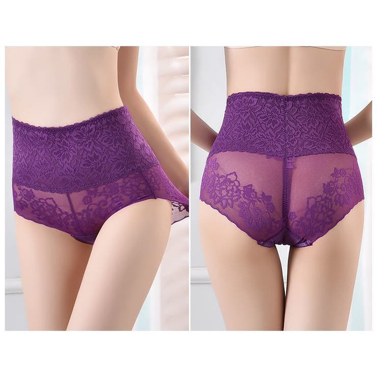 スタンダードショーツ ハイウエスト レースショーツ | PlusNao | 詳細画像12 