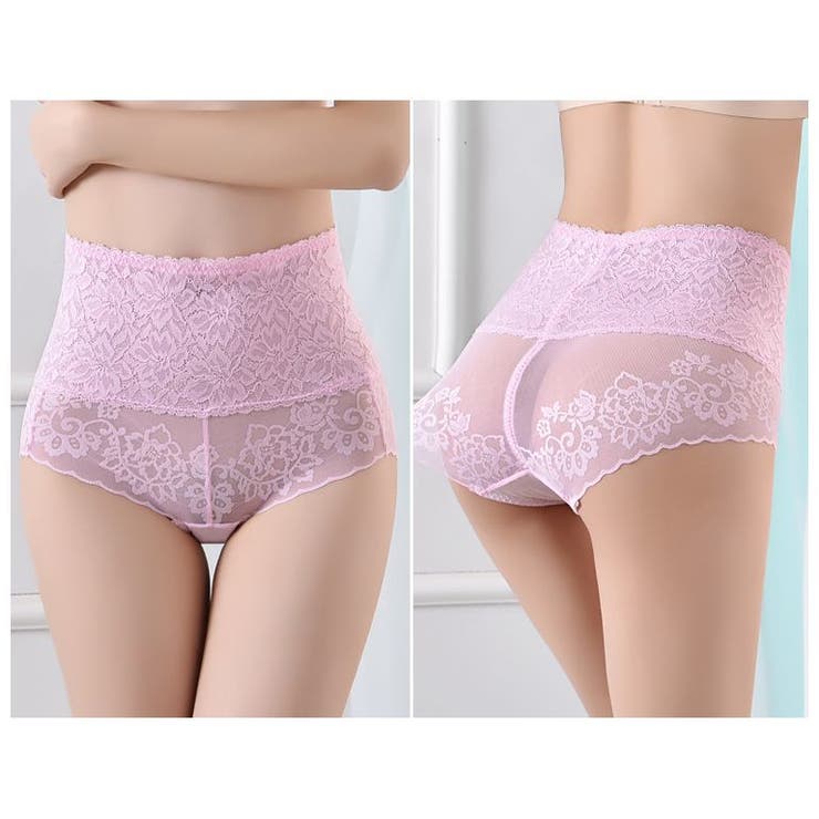 スタンダードショーツ ハイウエスト レースショーツ | PlusNao | 詳細画像14 