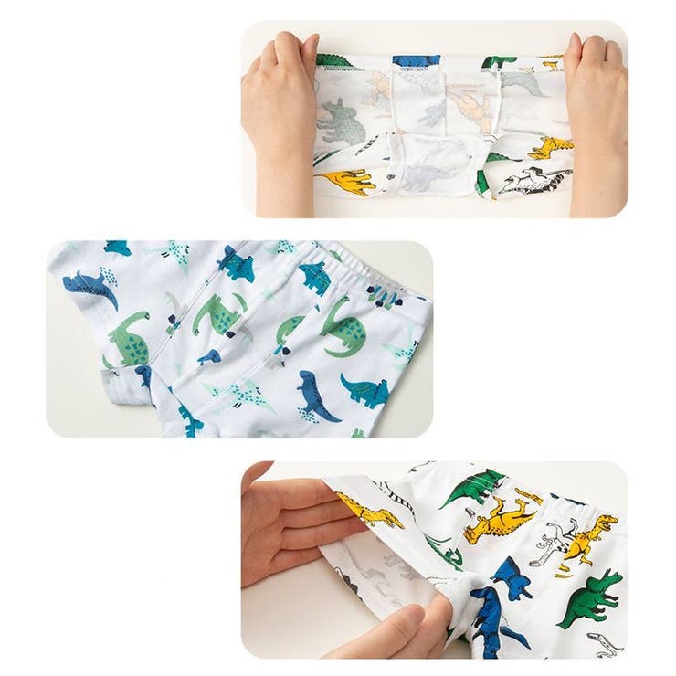 ボクサーパンツ 3枚組 子供用 | PlusNao | 詳細画像19 