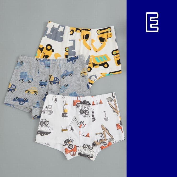 ボクサーパンツ 3枚組 子供用 | PlusNao | 詳細画像6 