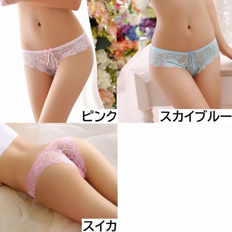 ヒップハンガーショーツ ローライズ 総レース | PlusNao | 詳細画像19 