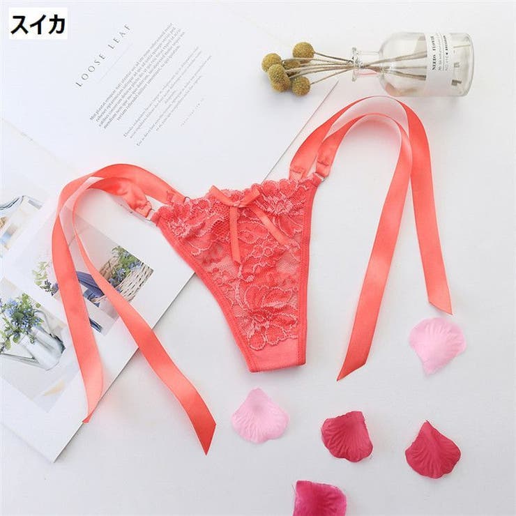 Tバックショーツ 紐パン リボン | PlusNao | 詳細画像16 