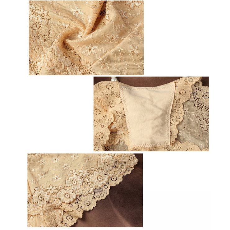 レディースショーツ レディース 総レース | PlusNao | 詳細画像6 