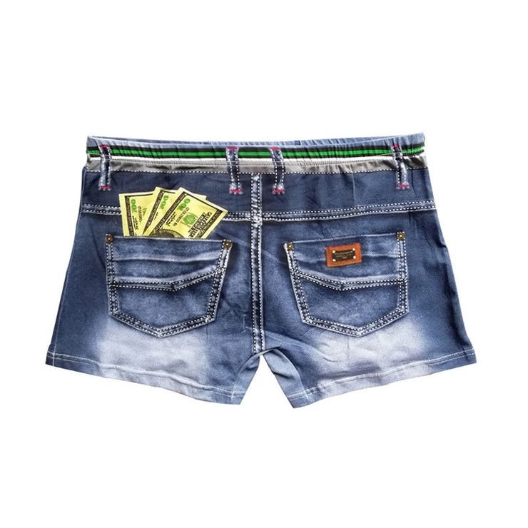 ボクサーパンツ 単品 デニム風 | PlusNao | 詳細画像11 