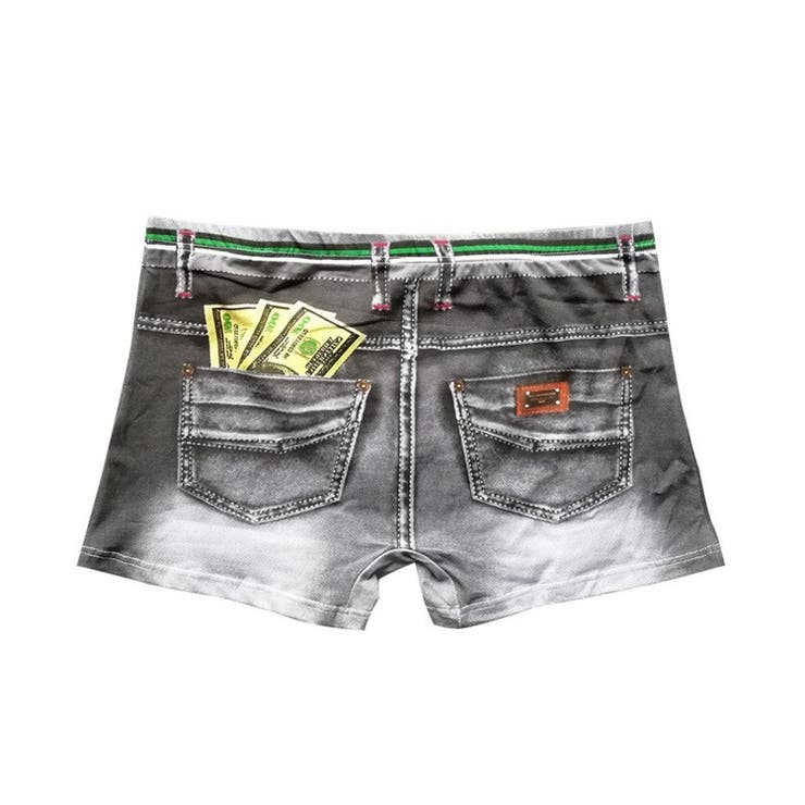 ボクサーパンツ 単品 デニム風 | PlusNao | 詳細画像9 