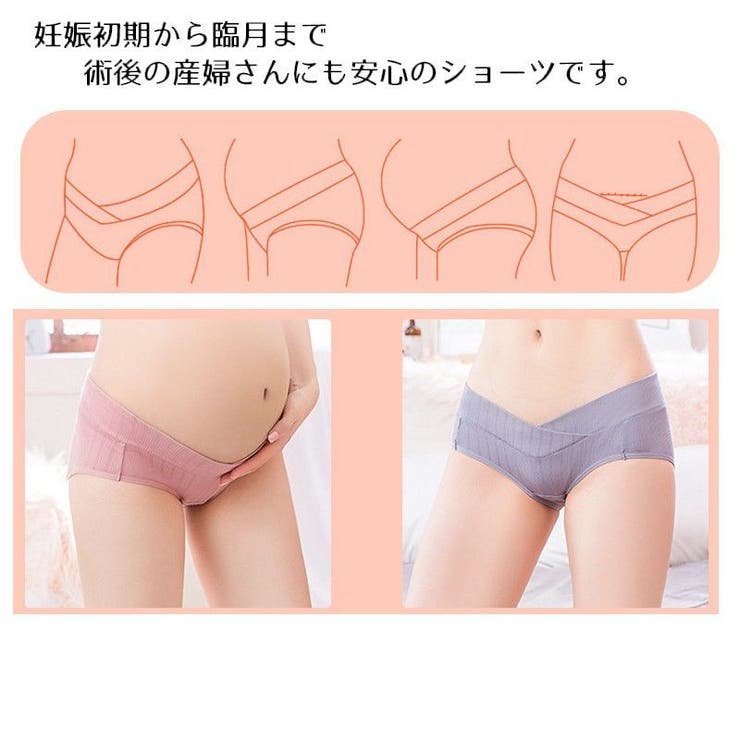 マタニティショーツ ノーマル レディース | PlusNao | 詳細画像5 
