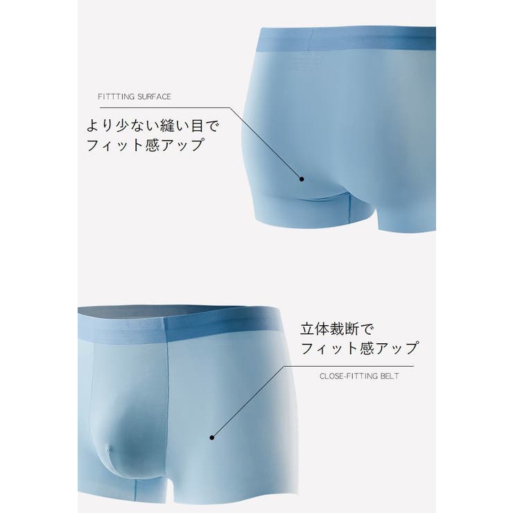 ボクサーパンツ ボクサーブリーフ 単品 | PlusNao | 詳細画像16 