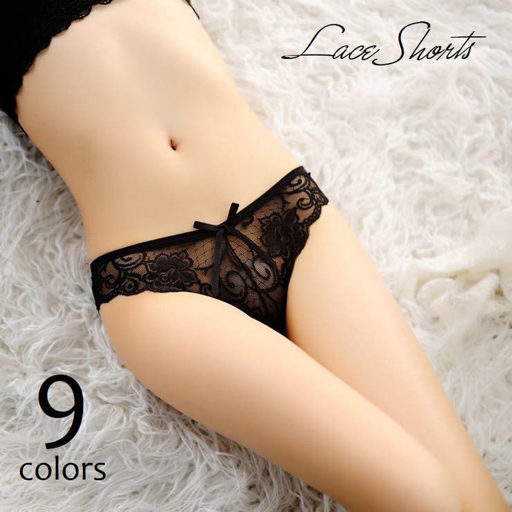 レースショーツ ローウエスト ヒップハンガー | PlusNao | 詳細画像1 