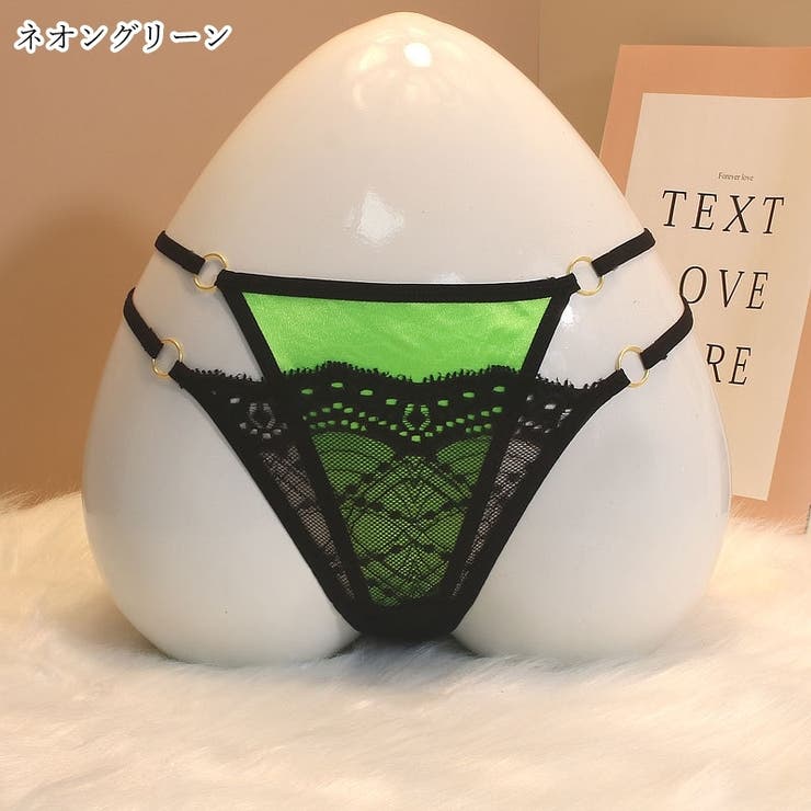 Tバックショーツ タンガショーツ 紐パン | PlusNao | 詳細画像7 