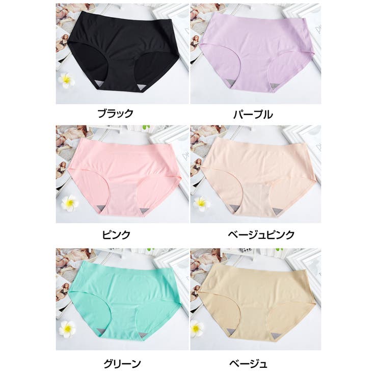 シームレスショーツ シームレスパンティ スタンダードショーツ | PlusNao | 詳細画像18 