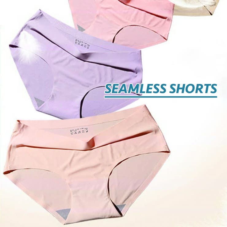 シームレスショーツ シームレスパンティ スタンダードショーツ | PlusNao | 詳細画像1 