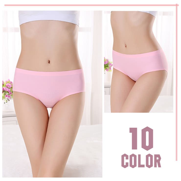 シームレスショーツ シームレスパンティ スタンダードショーツ | PlusNao | 詳細画像3 