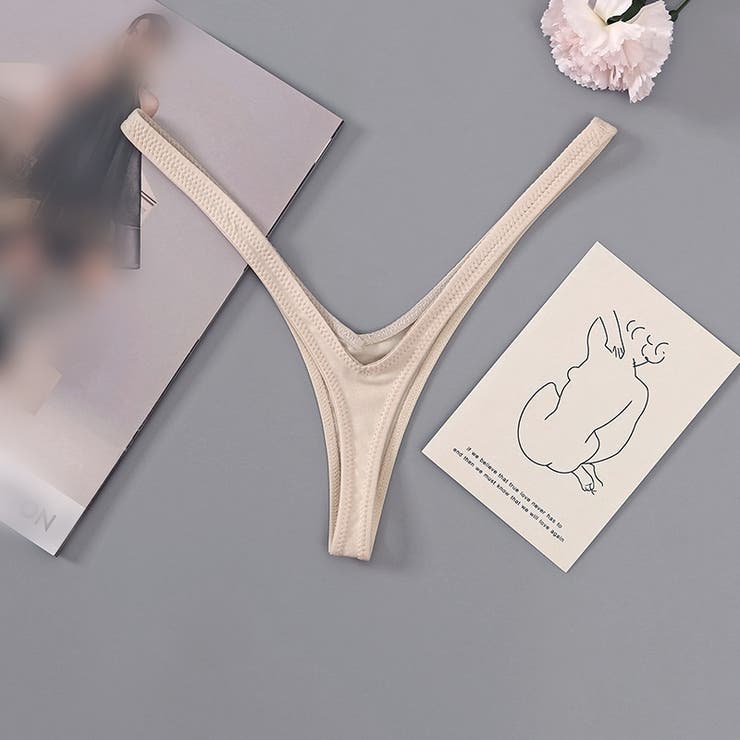 Tバックショーツ 紐パン Vバック | PlusNao | 詳細画像3 