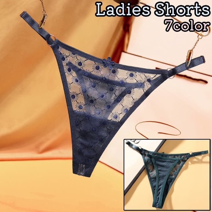 Tバックショーツ タンガ 紐パン | PlusNao | 詳細画像1 