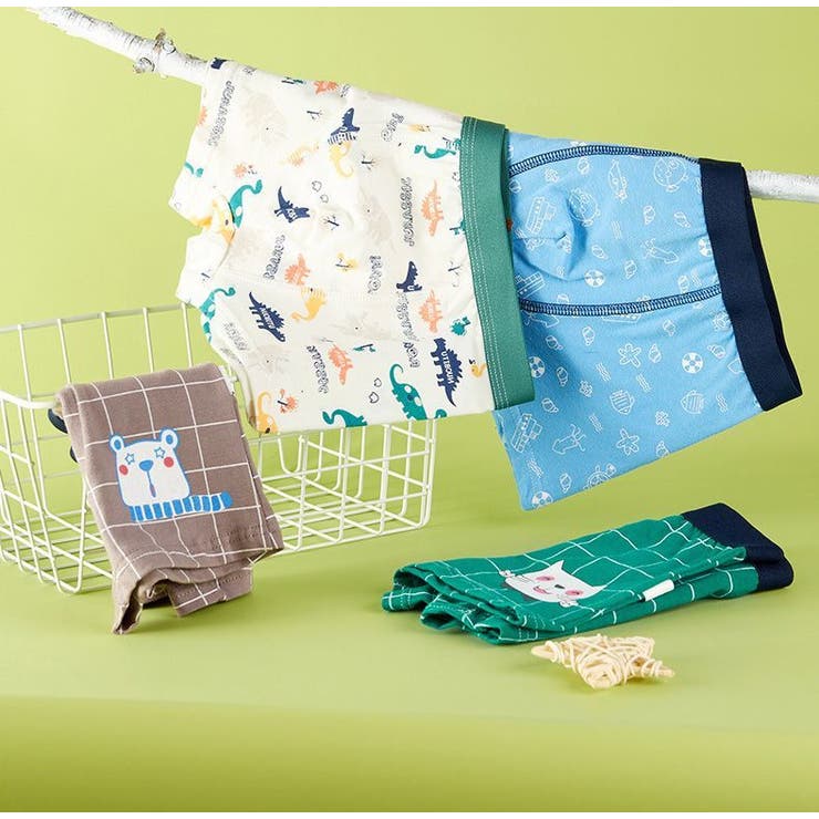 ボクサーパンツ 4枚セット 4柄セット | PlusNao | 詳細画像3 