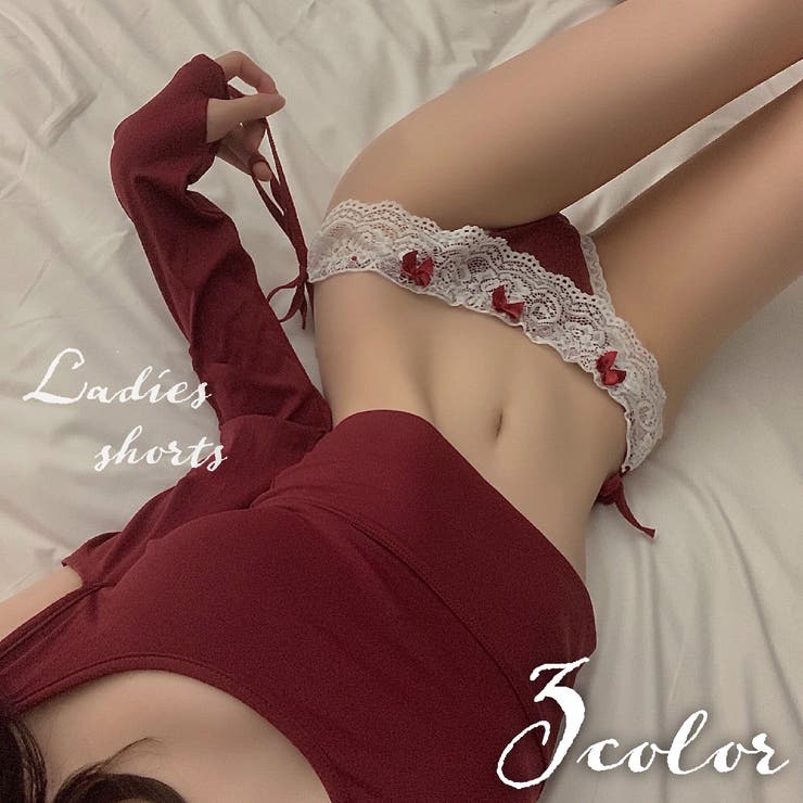 ヒップハンガーショーツ 紐パン レディース | PlusNao | 詳細画像1 