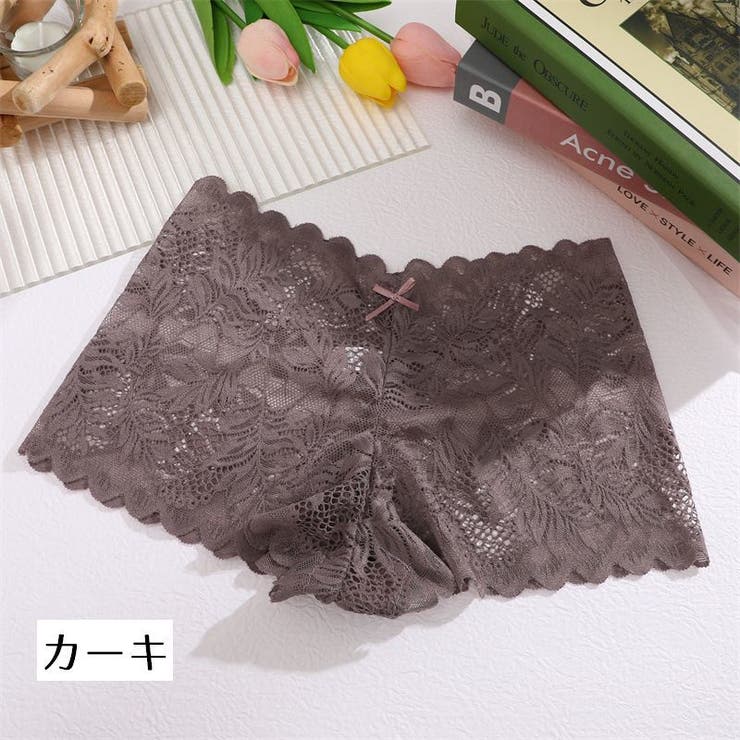 ボックスショーツ ボーイレッグ 総レース | PlusNao | 詳細画像12 
