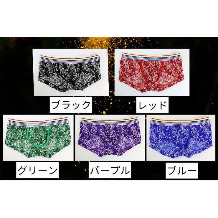 ボクサーパンツ 総レース ローライズ | PlusNao | 詳細画像13 